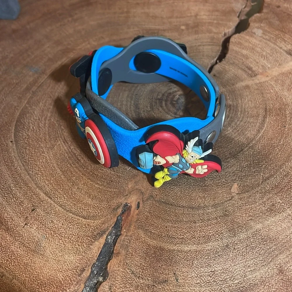 Crocs Marvel Avengers Jibbitz Bracelet Thor Hulk Iron Man Captain America